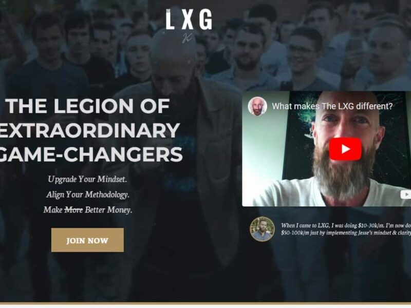 jesse elder lxg legion of extraordinary gamechangers