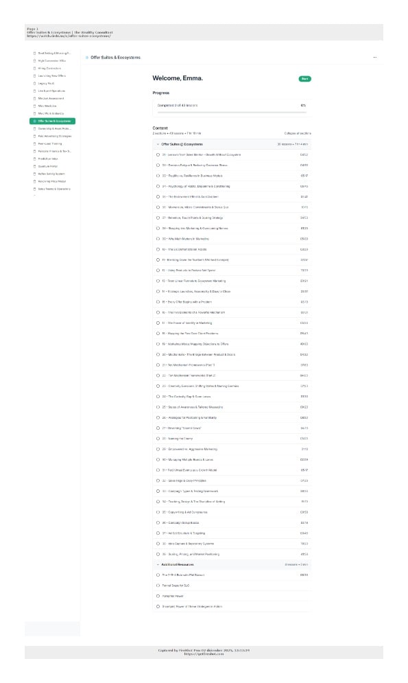 Offer Suites & Ecosystems by Taylor Welch - Image 2